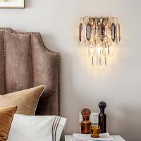 bougeoirs contemporains K9 Crystal Led Wall Lights de mur de verre de 22*28cm
