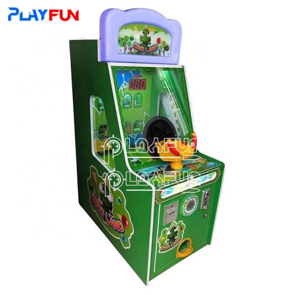 Fabricante Venda a retalho Dino Land Ticket Redemption Coin Operated Kids Lottery Shooting Ball Arcade Game Machine