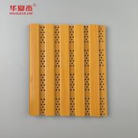 Nuevo diseño de panel de pared Wpc perforado para decoración de paredes