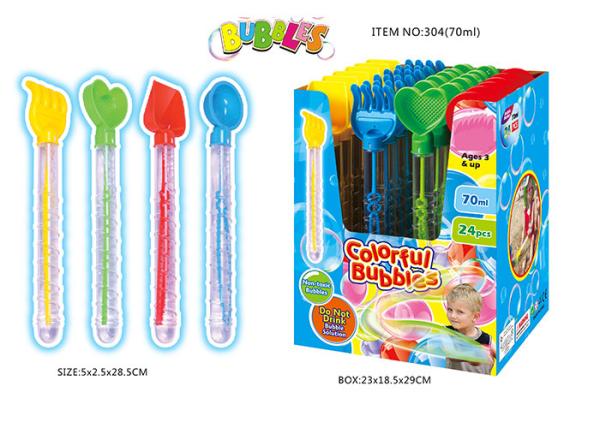 120ml Touchable Bubble Sticks Children's Play Toys Summer Sand Beach Outdoor