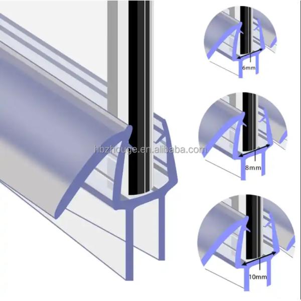 2-5 Магнитная пленка ПВХ для безрамных стеклянных душных дверей