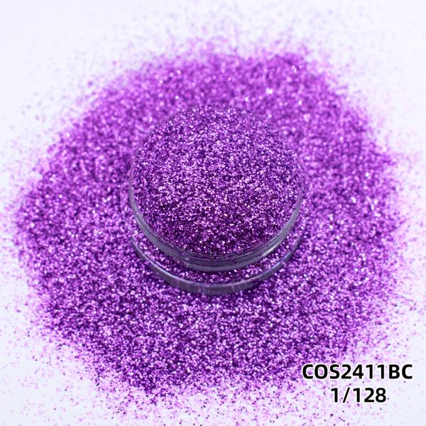 Biodegradable Blue Green Cosmetic Glitter Resin Pigment Powder OEM
