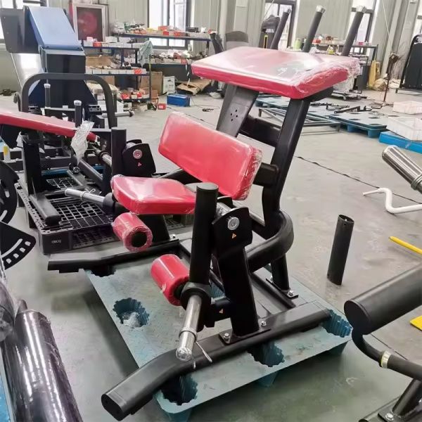 Gym Fitness Equipment Plate Loading Free Weight Equipment Leg Extension Leg Curl Machine Plate Loaded