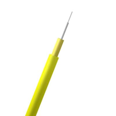Cabo de fibra ótica interno de uma comunicação da palavra simples apertada do amortecedor com o revestimento de TPU LSZH