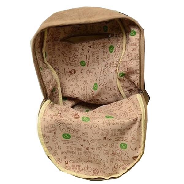 Printed Chamois Leather Kids Sports Backpack  / Travelling Backpacks For Girls