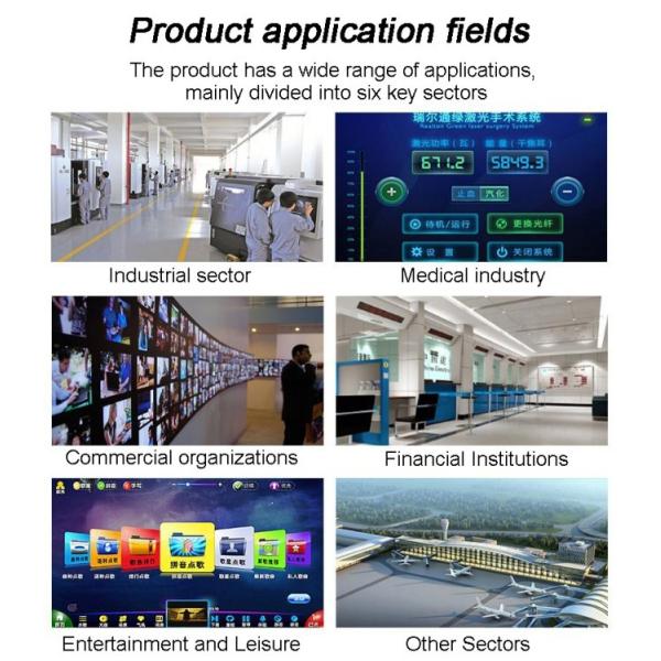 ZXTLCD Ordenador de control industrial de 21,5 pulgadas totalmente cerrado, a prueba de polvo, IP65, resistente al agua, multitáctil, a prueba de vapor, montaje empotrado con serie alta