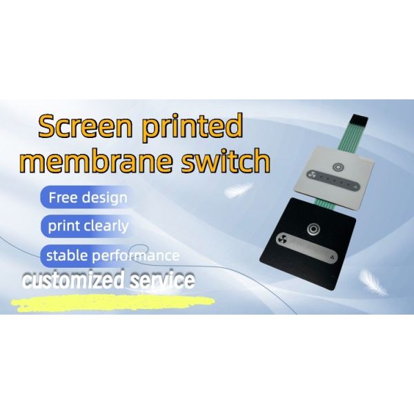 Custom Printed FPC Tactile Membrane Switch with Waterproof PET, 1,000,000 Press Cycles, and Fully Customizable Design