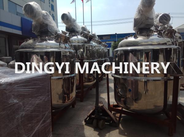 Bottom Magnetic Heated Pharmaceutical Mixing Tank Large Volume High Shear Agitator