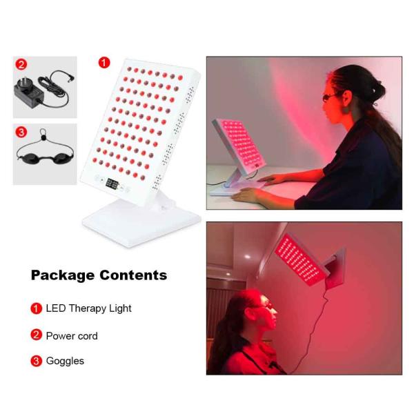 Terapia com luz LED portátil 850nm Terapia com luz infravermelha para dor