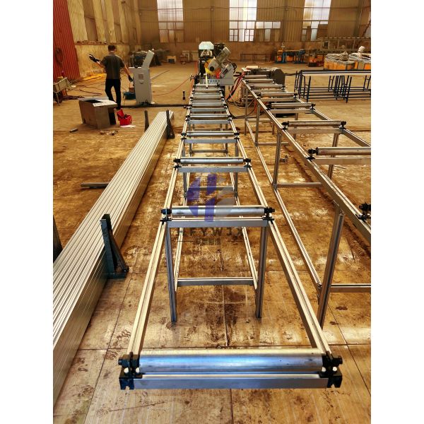 Laser Welded Pipe Roll Forming Machine 400mm PLC Touch Screen Control