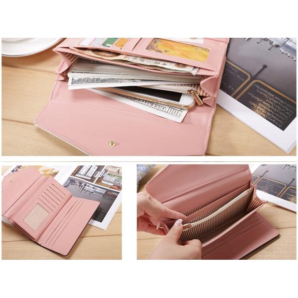 Floral new Korean Lingge hit color envelope clutch bag lady purse woman buckle