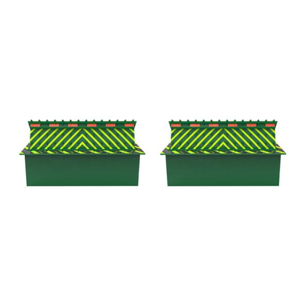 Rustproof Lacquer A3 Steel Hydraulic Road Blocker with 0.5s Buffer Time for High Security