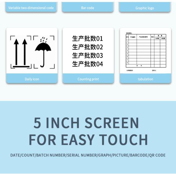 Single Color Quick Drying Inkjet Printer for Desktop Hand Expiry Date Logo Bottle Coding