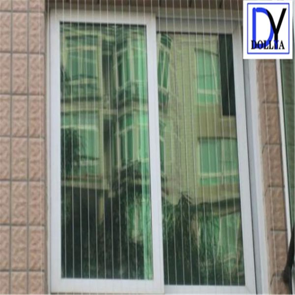 Wire Distance Gap 12cm Windows Invisible Grille Horizontal Opening Direction Protective Mesh Offering Window Security Solutions