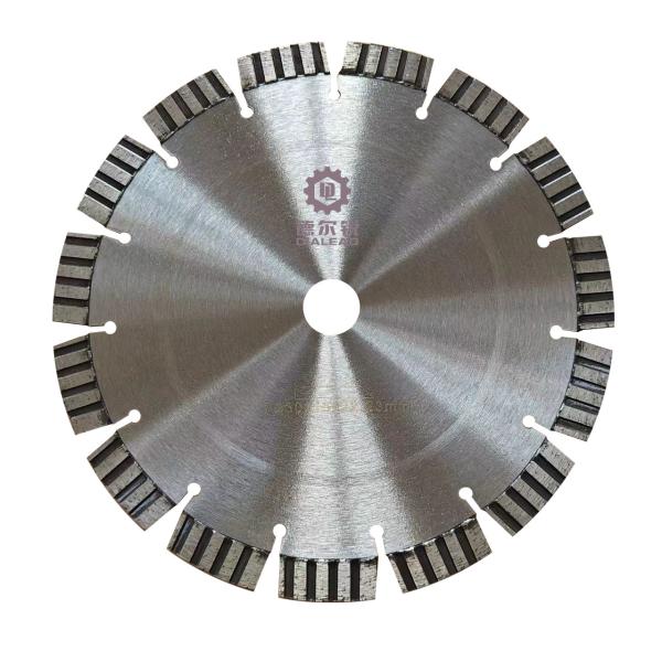 Lampe de coupe au diamant soudés au laser 230 mm pour la coupe de briques de pierre de béton