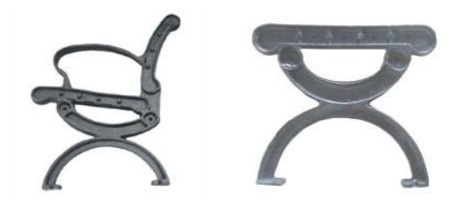 Wood Plastic Composite Anti-weathering Durable Park Leisure Bench & Chair