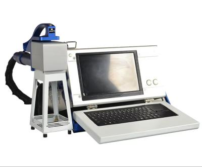 Portable Handheld Laser Marking Machine Air Cooling Metal Fiber Laser Marking Machine 30w