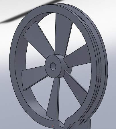 Сие железо GG25 Железные литые части Литые железные шкивы для сельскохозяйственных тракторов