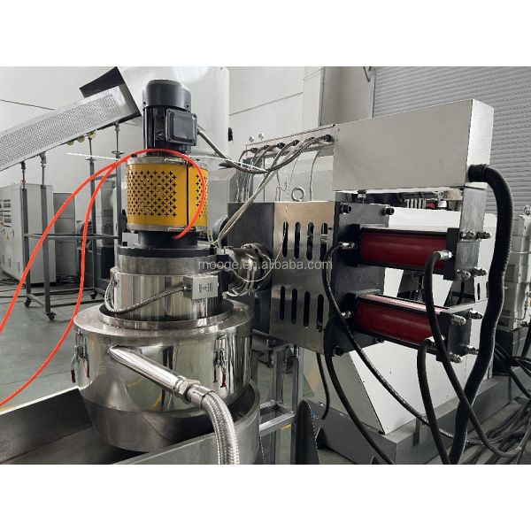 Automatic PP PE Plastic Film Granulator Machine