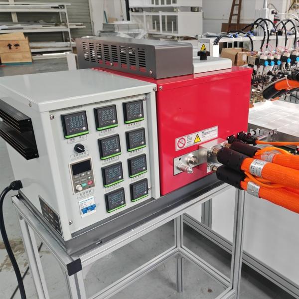 6 Heads Hot Melt Glue Dispensers 220 - 380V Hot Melt Adhesive Dispensing Equipment 3500W