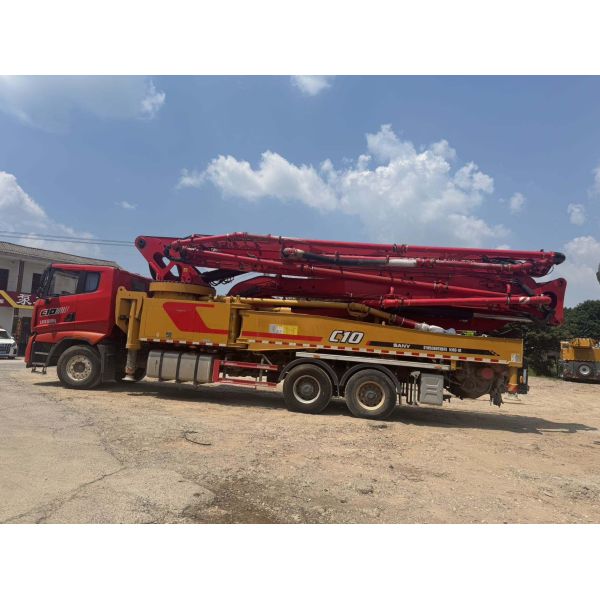 2022 Used SANY 51M Concrete Pump Truck – 348kW Diesel | 180m³/h Output | 51m Boom | Model SYM5360THBFS