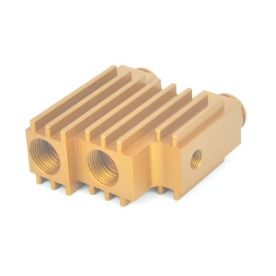 Azul cor-de-rosa de gerencio das peças mecânicas do Cnc do ANSI das peças do CNC Ra0.1