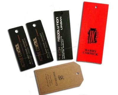 custom clothing hangtag T-shirt tag luxury underwear tag bra hangtag jeans tag