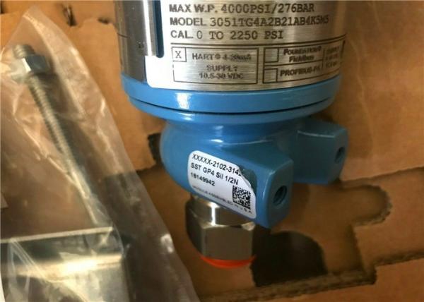 Rosemount 3051T Transmissor de pressão manométrica em linha 3051TG4A2B21A –14,7 a 4000 psi