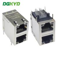 DGKYD21Q145DE3A2DDBB057 2X1 interface modulaire à double port RJ45 Ethernet Transformateur intégré de filtrage Gigabit 30U
