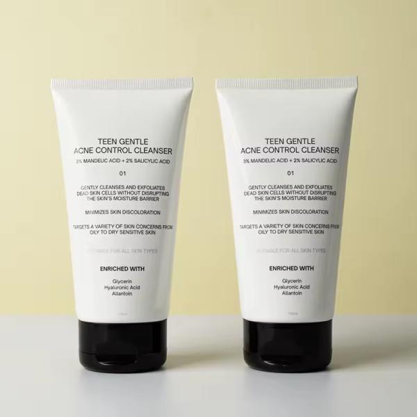 Emballage de tube cosmétique vide Récipient de crème solaire blanche 5 ml 10 ml 15 ml 20 ml 30 ml 50 ml