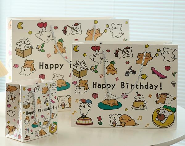 Custom Logo Paper Gift Bags for Retail and Events