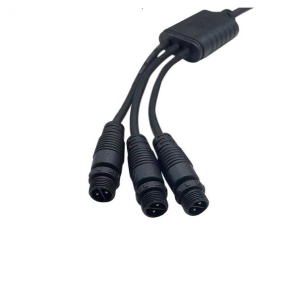 M12 Waterproof LED Light Connectors IP68 Street Lamp Module Plant Light Connector
