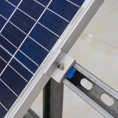Instalação de suporte fotovoltaico