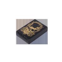 Impression personnalisée de cartes de jeu en PVC noir