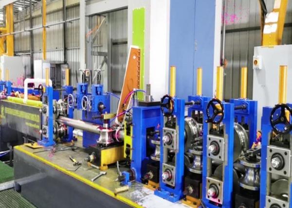 High Frequency Welded Pipe Mill 200KW-800KW PLC Control 0-100m/min