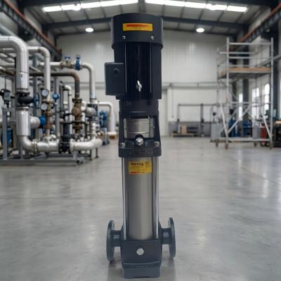 Head 10-200 M Vertical Inline Centrifugal Pump Featuring Inlet Outlet Diameter DN25-DN500 Suitable for Water Treatment Systems