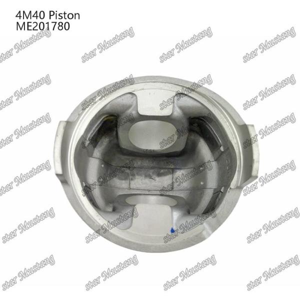 4M40 Engine Piston Anode Without Oil Gallery ME201780 For Mitsubishi Engine Spare Parts