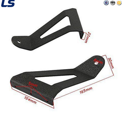 Xj Cherokee 1984-2001 Windshield 50 Inch Curved LED Light Bar Mount Bracket