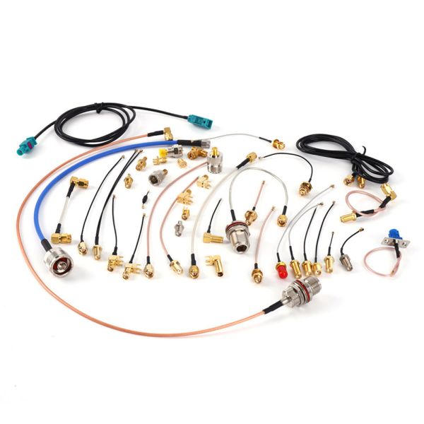 RG6 Quad Shield CL2 Coaxial Cable with F Type Connector for Television Communication Cables
