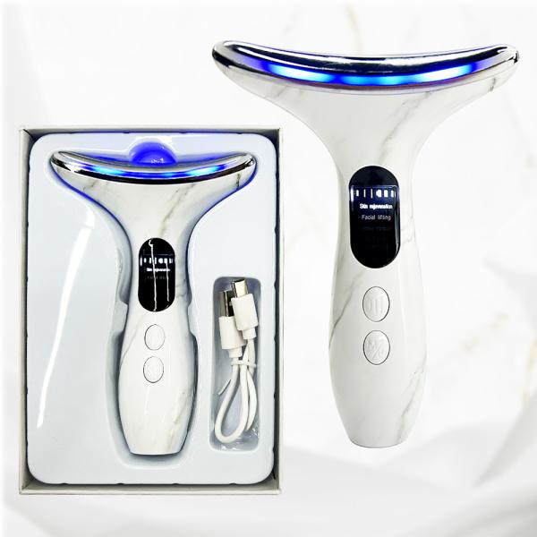 Effective Anti-Wrinkle Neck Face Device with RF Lifting and Skin Care Technology