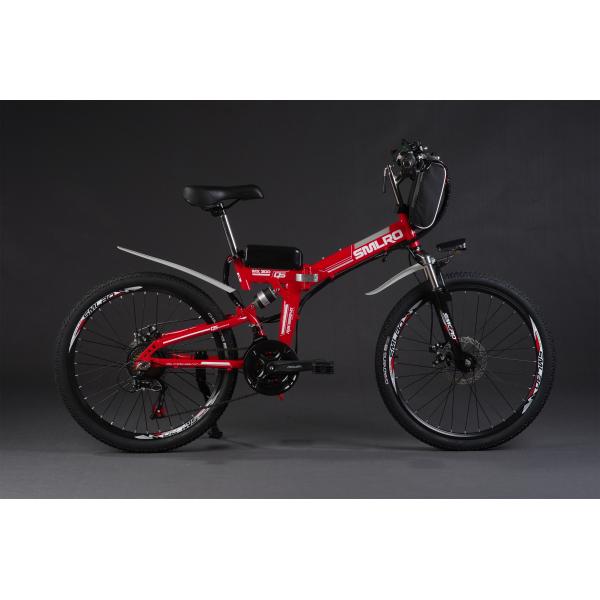 50km 36v 350w 26 Inch Folding Electric Bike