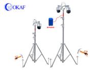 Cámara CCTV móvil 1920x1080 de 4G WiFi HD 2MP PTZ con la batería incorporada