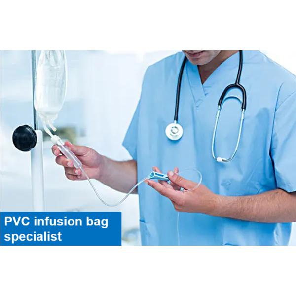 Clear Empty Iv Bags 500ml PVC Infusion Bag Sterile Disposable