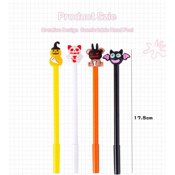 Pen créatif à thème d'Halloween avec un stylo de gel de 0,5 mm