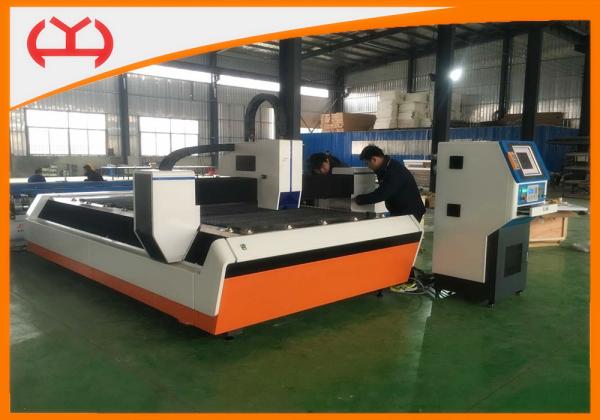 High Strength Industrial CNC Laser Cutter Box Type Design Safety Assured Bilateral Drive System