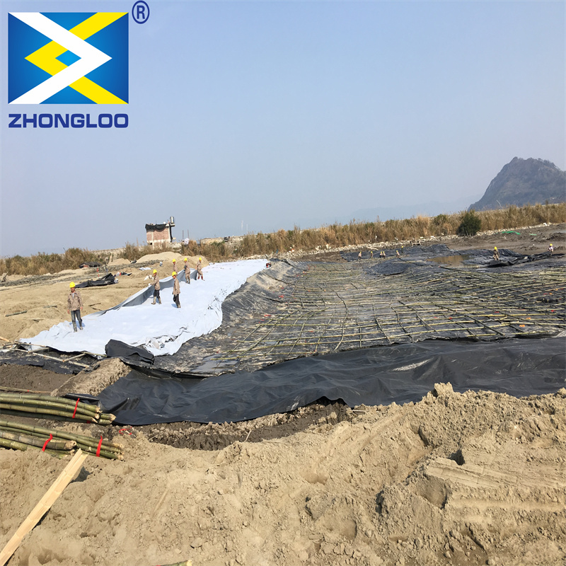 Изготовленная на заказ Nonwoven ткань почвы полипропилена PP ткани фильтра Geotextile для французского стока