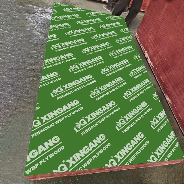 High Strength 1220x2440mm Waterproof Film Faced Plywood for Construction and Formwork