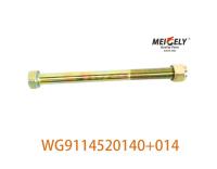 Original WG9114520140+014 Apply For HOWO Front Steel Plate Center Bolt