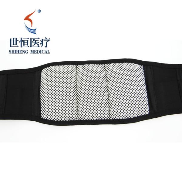 Self heating waist support belt with magnetic S M L size widely used
