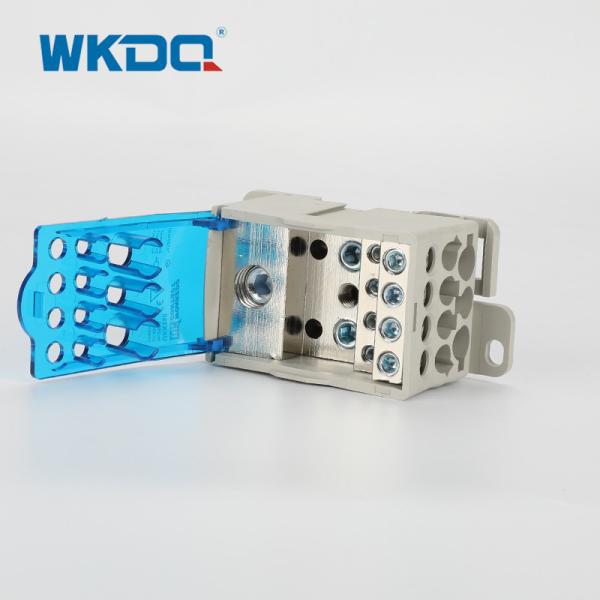 Furo da instalação da caixa UKK 500A 54mm do bloco de distribuição do poder do trilho do ruído de UKK